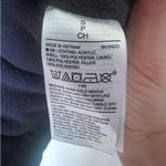 Old Navy Active Old Navy Puffer Vest Women’s S Navy Blue Quilted Fleece Lined Full Zip Y2K 90s Photo 2