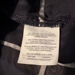 J.Crew Size 10P Navy Blue White Windowpane Plaid Blouse Square Neck 10 Petite Photo 4