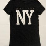 Aeropostale Classic Crew Dark Gray Short Sleeve Aero NY Eighty Seven T-shirt Size Small Photo 0