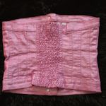 Pink Denim Corset Top Photo 2