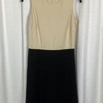 J. McLaughlin Beige&Black Sleeveless Sheath Dress Sz.XS Photo 0