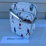 Michael Kors Bright White Multi Jet Set Girls Crossbody Bag Photo 2