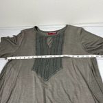 DOWNING STUDIO Loose Fit High Low Cut Olive Green Shirt Size 1X Photo 54