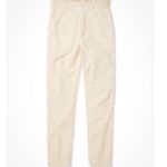 American Eagle  Highest Waist ‘90s Boyfriend Cream Pants Photo 0