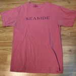 Comfort Colors Seaside Pink And Blue Lettered T-shirt Photo 0