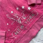 Juicy Couture Hot Pink fuzzy juicy terry cloth velour zip up jacket Photo 1