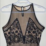 Foxiedox Tristan Lace & Chiffon black maxi dress size L Photo 6