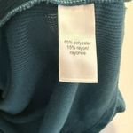 Maurice's Women's Green Solid Waffle Knit Heartland Henley Fleece Tee, NWT 1X #‎ Size XL Photo 4