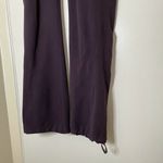 Athleta  purple cropped trouser jogger workout pants size 0 Photo 2
