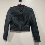 BCBGMAXAZRIA BCBG Black Textured Jacket Photo 0