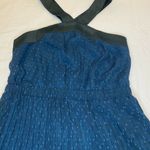 Paraella Womens Halter Dress Size Medium Dark Teal Excellent condition. Photo 2
