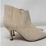 Brand New Unbranded Women's 8 Tan Suede Heeled Ankle Booties Boots Fashion Photo 1