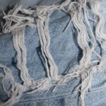 American Eagle wide leg  ripped jeans low rise Photo 2