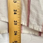 Splendid  Linen White Pink Striped Blouse Women’s XL Beachy Breathable Casual Top Photo 3