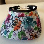 Glove It Floral Script Print Golf Visors Twist Cord One Size White Photo 0