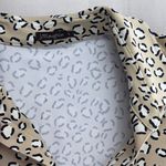 J. McLaughlin  Catalina cloth dolly shirt dress animal print soft stretch S Photo 10