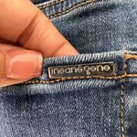 Insane Gene High Rise Cuff Premium Vintage Wash Distressed Shorts Size M (27) Blue Photo 7