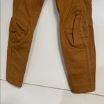 Chloé CHLOE WOMENS DESIGNER BIKER TROUSER PANTS KHAKI BROWN ITALIAN 34/ US 0 Photo 4