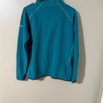 Columbia  Green Cowl Neck Sweater with Relaxed Fit Photo 1