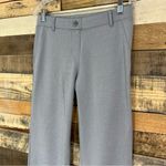 Betabrand  Bootcut Gray Silver Sparkle Dress Pant Yoga Pants Size Medium Photo 2