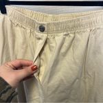 Woman Within ‎ | Tan Cream Tapered Pants 26W Stretch Waist Photo 3