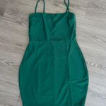 Windsor Green Form Fitting Mini Dress Photo 1