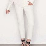 frame denim New Frame Le Garçon Crop Denim Jeans in Natural White size 32 Photo 1