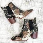 Madewell The Regan Boot in Snake Embossed Leather Photo 0