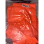 SKIMS  Fits Everybody Long Sleeve Turtleneck Top Neon Orange Wms L EUC Photo 6