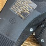 SO  Lelani sz 7.5 black mesh rhinestones ballerina flats shoes Photo 4