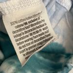 PINK - Victoria's Secret MVictoria's Secret Pink Women's Blue Green White Tie Dye Cinched Crop Top Photo 6