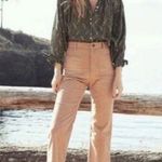 DOEN Maritime Corduroy Pants Women’s Size 25 Organic Cotton Patch Pockets USA Tan Photo 1