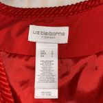Liz Claiborne Vintage  Red Quilted Vest Size L Photo 12