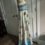 NWOT Alemais Blue and Cream Shell Print Dress Size 6 Photo 12