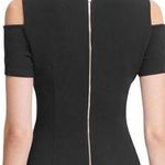 Tommy Hilfiger  Scuba Crepe Short Cold Shoulder Sleeve Dress size 10 Photo 1