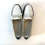 Sperry  Top-Sider Montauk Navy, Silver & White Boat Shoes Photo 4