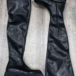 Jeffrey Campbell  Break Thigh High Boots Black Size 9 Photo 1