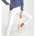 joe's jeans Womens Size 32 White Cropped Raw Hem Skinny Jeans Photo 0