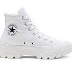Converse Chuck Taylor Women’s 9 All Star Lugged High Top Platform White Photo 0
