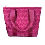 Victoria's Secret  QUILTED Red HEART Puffer TOTE Zip Shoulder Bag NEW $59.95 Photo 5