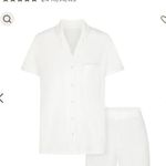 SKIMS soft lounge sleep set size small heather grey Photo 2