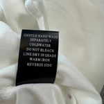 Everybody Talks Sheer Sleeve Dress A Line Mini Size L White V Neck Layered NWT Size L Photo 7