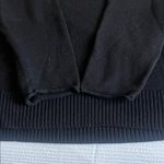 Eileen Fisher  Black Side Tie Sweater Tunic Size XL Photo 4