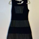 Julie Brown  black leather patch dress Photo 0
