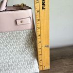 Michael Kors Gramercy Large Logo Powder Blush Satchel Bag SKU#24800 Photo 9