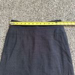 Hugo Boss charcoal gray pencil midi wool/silk skirt size 8 Photo 10