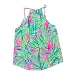 Lilly Pulitzer Lacy Tank In Multi Surf Gypsy Sleeveless Green Pink sz MEDIUM Photo 3