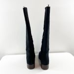 J. Jill Suede Leather Pull On Block Heel Square Toe Mid Photo 5