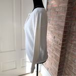 True Craft  Ivory Lace Up Cotton Top Small S Photo 3