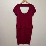 Torrid NWT  Peplum Red Dress Size 14 NEW Bodycon Christmas Holiday Business Photo 4